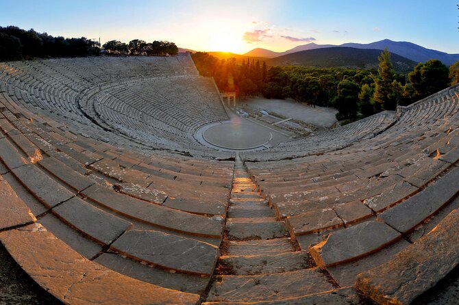4-Day Classical Tour Greece: Epidaurus, Mycenae, Olympia, Delphi, Meteora - Day 1: Epidaurus Theatre, a Nafplion Stop, and Mycenae’s Power Center