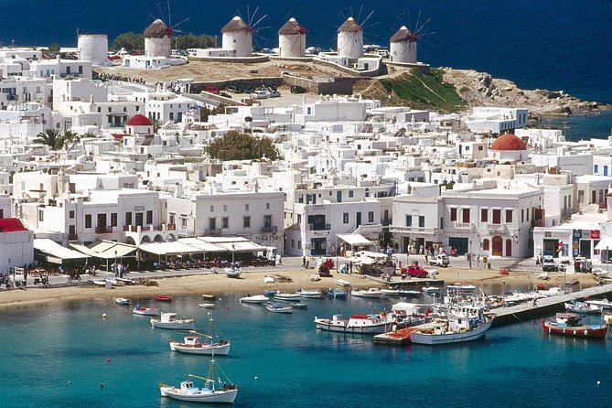 4 Nights in the Greek Islands from Athens: Santorini, Mykonos and Syros - Ferries, luggage, and keeping the day from unraveling