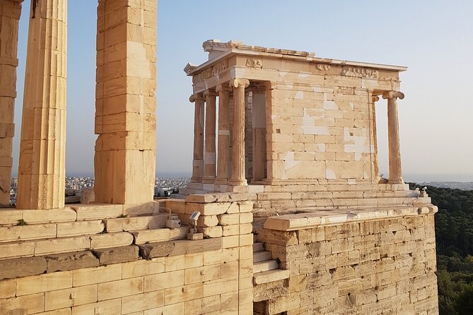 Acropolis Monuments guided tour with German Speaking Guide - Stop 1: Athens Walks office to the first views