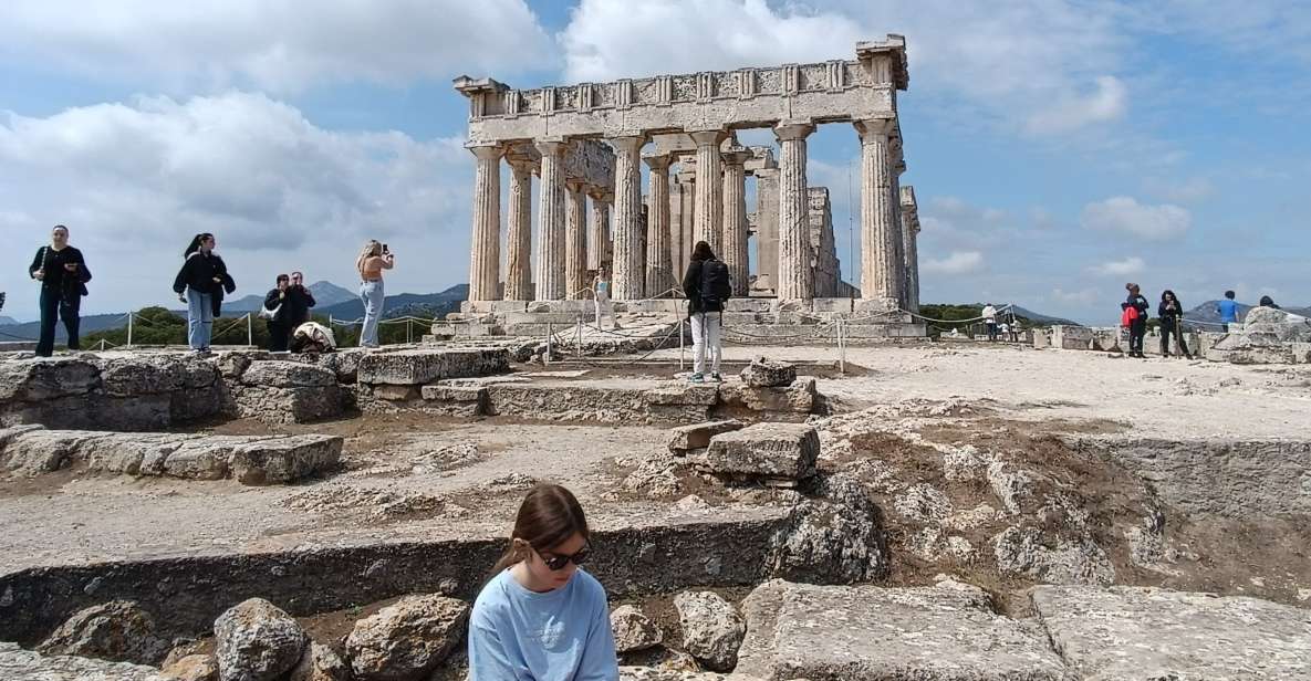 Aegina Island & Temple of Athina Aphaia Private Day Tour - Optional Moni island mini-boat trip for swim time
