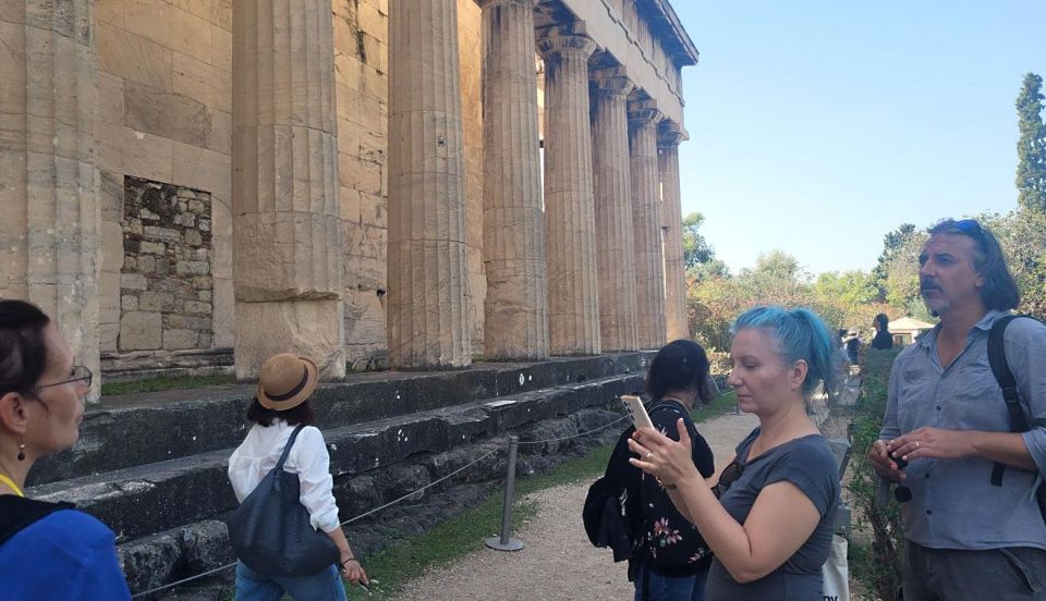 Ancient Agora: E-Ticket w/Treasure Hunt Tour on your phone - Getting in fast at the Ancient Agora ticket office