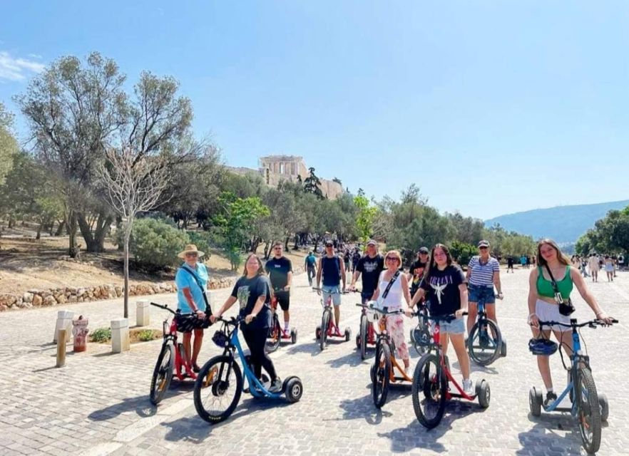 Ancient Athens Ayo's E-Bike Trike Tour - Herodes Atticus and Theater of Dionysus: the photo stop that feels alive