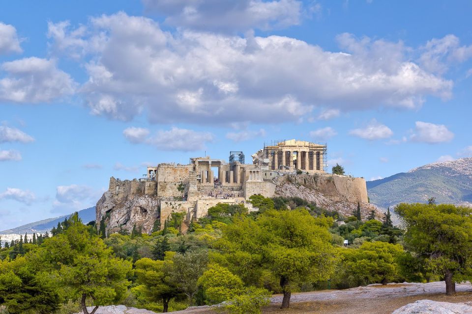 Athens: Acropolis and Mythology Highlights Small Group Tour - Temple of Olympian Zeus: The Big Name, Seen From Outside