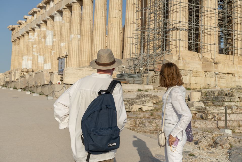 Athens: Acropolis & Plaka Neighborhood Private Walking Tour - Temple of Athena Nike: small stop, big meaning