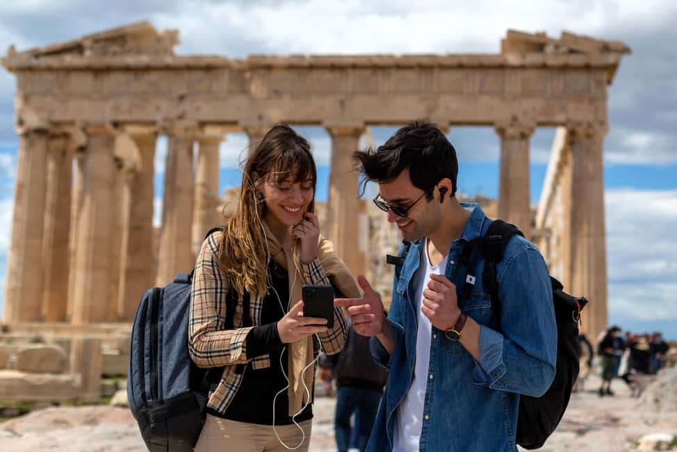 Athens: Acropolis Self-Guided Audiovisual Tour w/ 3D Models - Getting the Culture App set up before you even climb