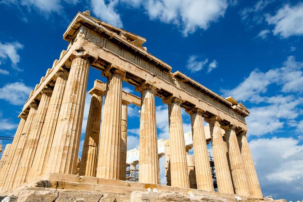Athens: Acropolis Self-Guided Audiovisual Tour w/ 3D Models - Where you start at the Acropolis main entrance (West Slope)