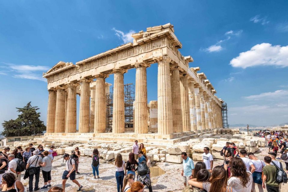 Athens and Acropolis tour (Acropolis tickets are included) - City drive stops: Hadrian’s Arch, Parliament area, and the Athens Trilogy