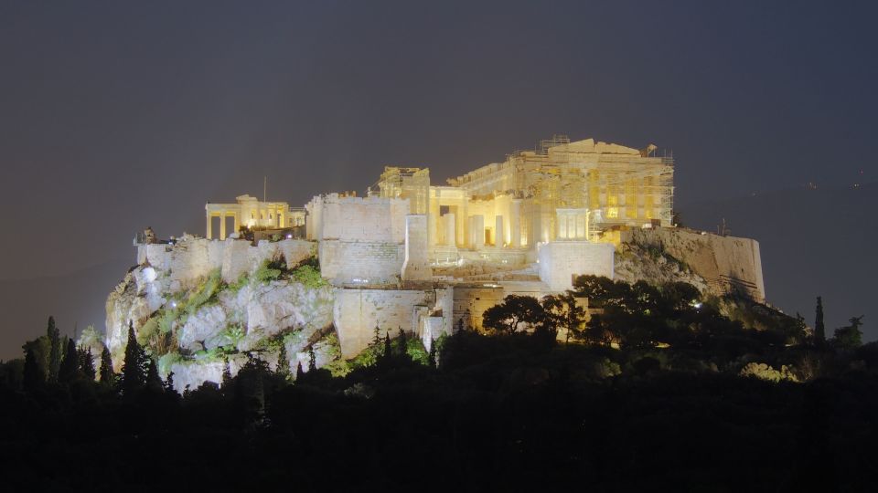 Athens at Night Small-Group Walking Tour with Dinner - Ancient Athens without the full-day grind: Forum and Stoa