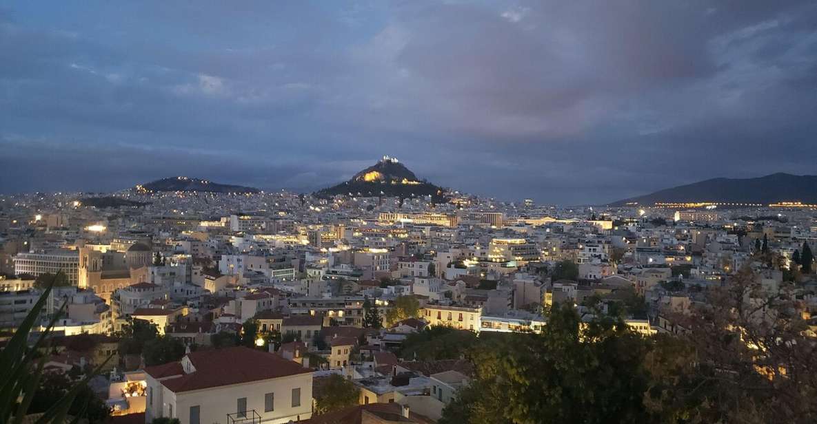 Athens at Night Small-Group Walking Tour with Dinner - Laterna music box moments: Athens has a soundtrack