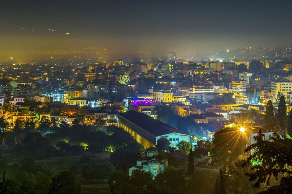 Athens by Night: 4-Hour Guided Private Tour - Finishing at Monastiraki: late-night bite near the Acropolis area