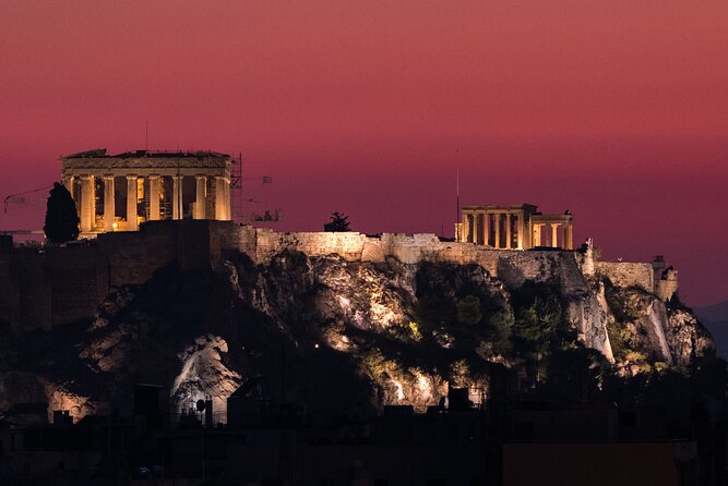 Athens By Night Private Sightseeing Tour - Acropolis at night: Propylaia, Parthenon, and the buildings you’ll remember