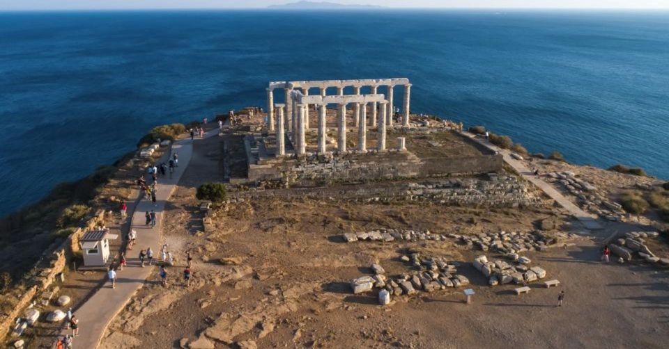 Athens: Cape Sounion &Temple of Poseidon Sunset Tour & Audio - Money and value: $406 per group up to 3
