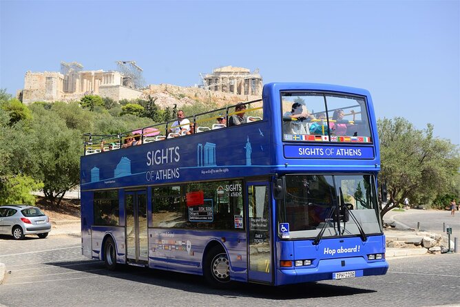 Athens Combo Ticket: Full-Day Cruise and Hop on Hop off Bus - Central Athens Route: Syntagma to the Acropolis Museum Area