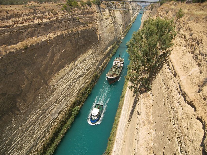 Athens & Corinth: Guided Christian Tour in Paul's Footsteps - Canal of Corinth photo stop: the 80-meter viewpoint you’ll want on camera