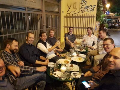 Athens: Evening Food Tasting Tour with Guide - The Tastings in Order: yogurt, olive oil, cheese, cured meats