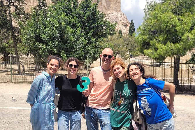 Athens Family Mythology Treasure Hunt and Tour w Food Stop - Stop-by-Stop: From Hadrian’s Arch to Areopagus Views