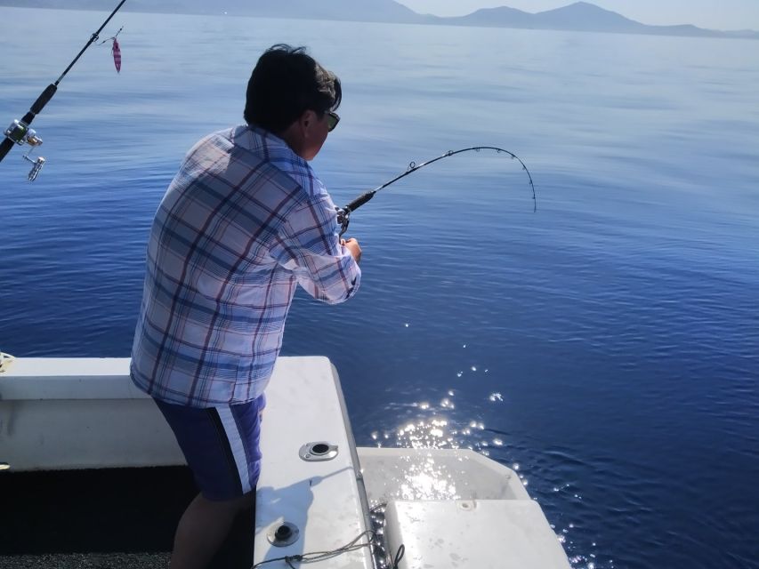 Athens: Fishing Trip Experience on a Boat with Seafood Meal - What’s for Lunch: Greek Pie, Shrimp Pasta, Greek Salad, and the Fish You Catch