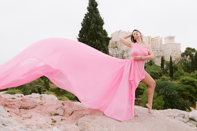 Athens Flying Dress Photo Shoot with a Professional Photographer - Photo editing and delivery: what 48 hours really means