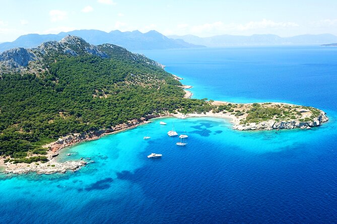 Athens: Full-Day Island Hopping Cruise with Lunch and Swimming - Zea Marina at the start: coffee, juice, pastries, and the slow wake-up