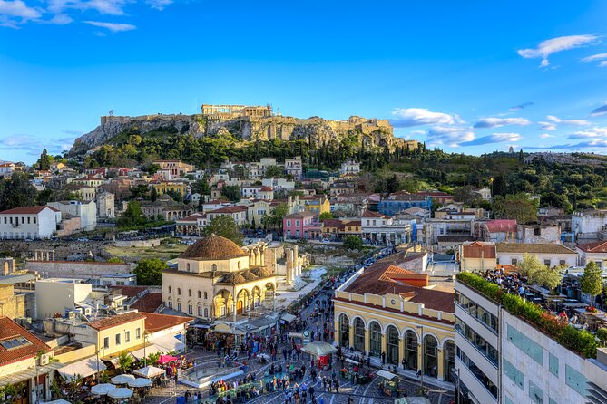 Athens Highlights and Athenian Riviera Private Driving Tour - Lycabettus Hill and Hadrian’s Gate: Viewpoint + Roman Wordplay