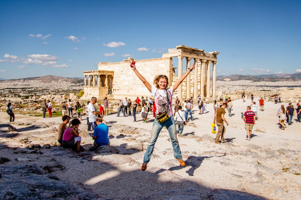 Athens: Highlights Walking Tour Tickets Not Included - The Climb to the Acropolis: Views While the Story Forms