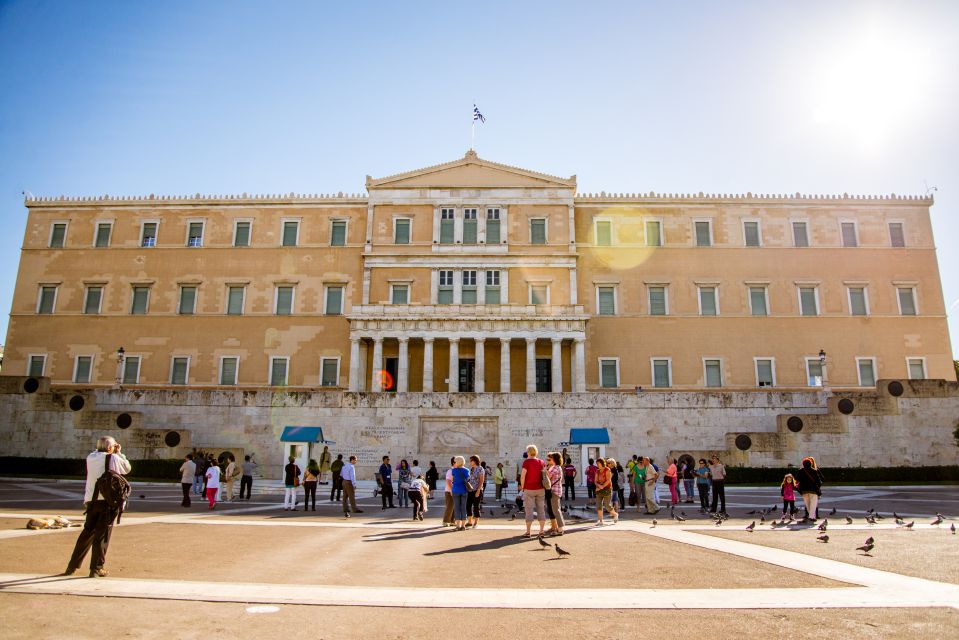 Athens: Highlights Walking Tour Tickets Not Included - The Start Near Greek Parliament and the Unknown Soldier Guards