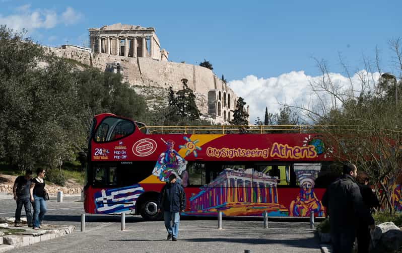 Athens: Hop-On Hop Off Bus with Acropolis ticket & 2 audios - The one-day bundle: what you’re really buying