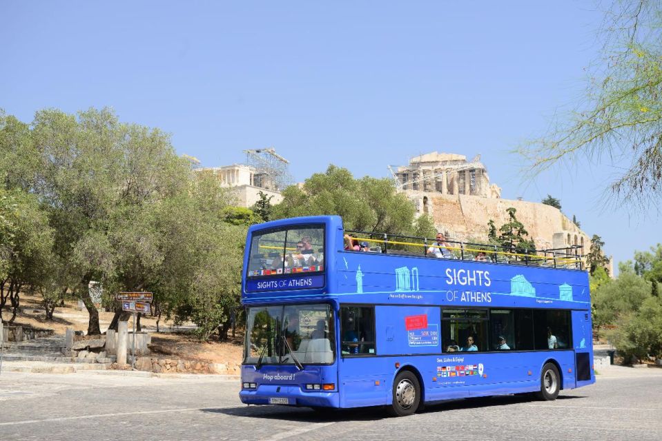 Athens: Island Cruise with Lunch & Hop-On Hop-Off Bus Ticket - A Two-Day Plan: Boat From Piraeus and Hop-On Buses in Athens