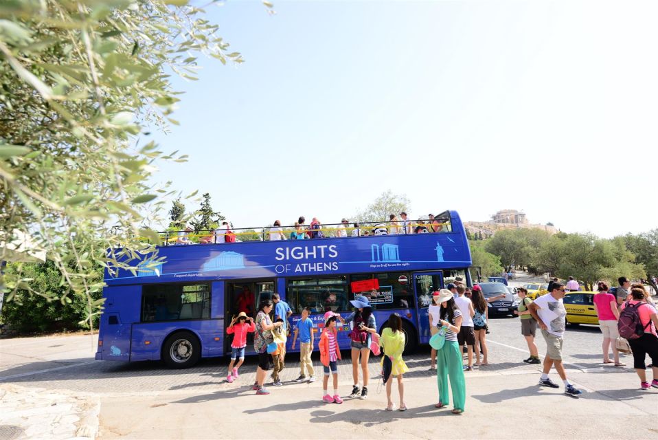Athens: Island Cruise with Lunch & Hop-On Hop-Off Bus Ticket - Cruise Stop 2: Moni and a Proper Beach Lunch