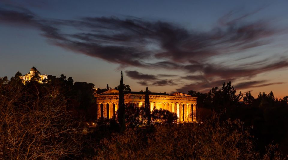 "Athens Night Experience - 4Hours" - Ancient Agora Area: Quick Stops, Real Orientation