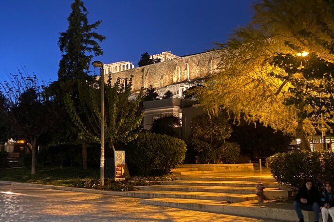 Athens Night Walk and Drinks - Monastiraki square: lights, people, and a quick city pulse check