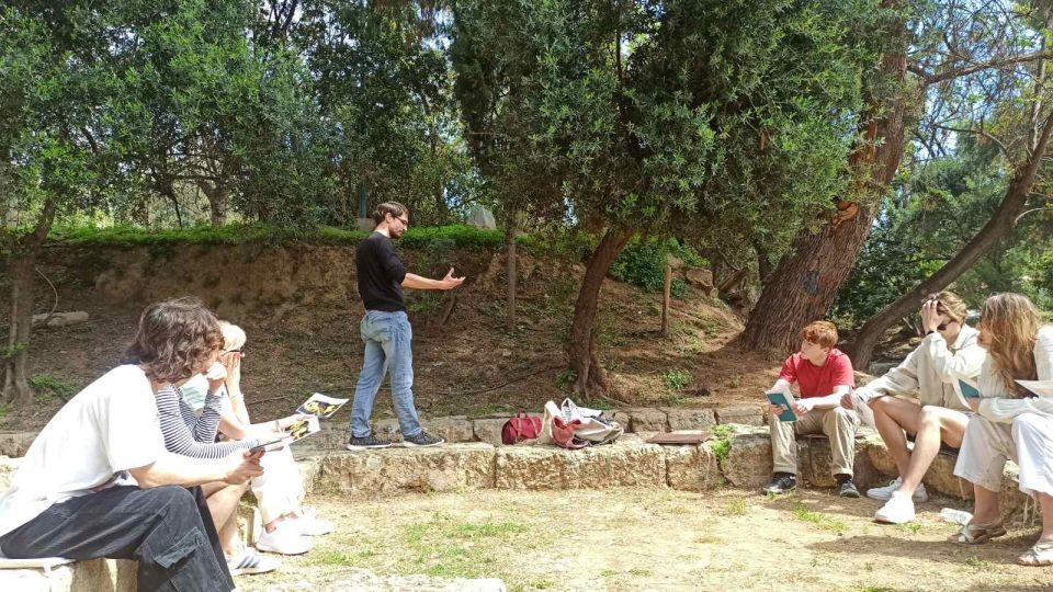 Athens: Philosophy Experience at Plato's Academy Park - Respectful conduct matters at an active historical site