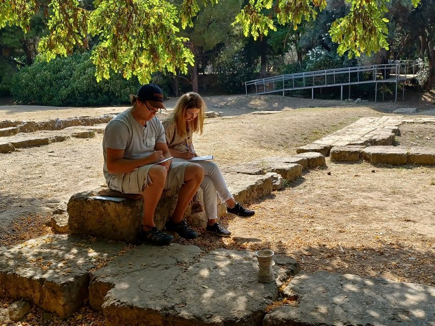 Athens: Philosophy Experience at Plato's Academy Park - Walking the archaeological park to the Gymnasium ruins