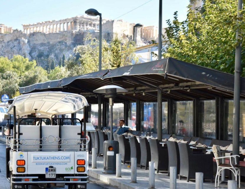 Athens: Private Evening Sightseeing Tour by Electric Tuk-Tuk - Monastiraki and Psiri: end with classic Athens energy