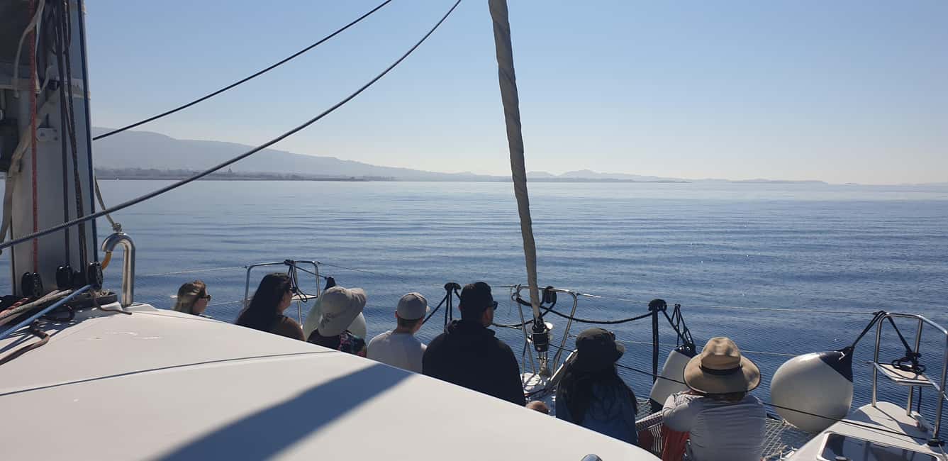 Athens Riviera Private Catamaran Cruise with Meal and Drinks - Drinks and the onboard light meal: simple, included, and not unlimited