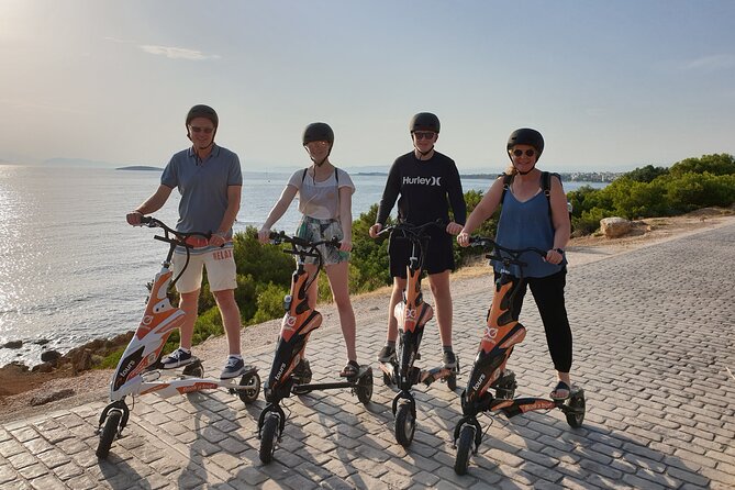 Athens Riviera Small Group Tour by TRIKKE - Stop 4: Ride the Athens Coastline Toward Vouliagmeni (About 30 Minutes)