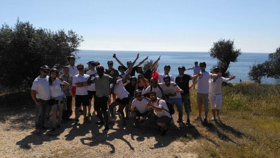 Athens Riviera Trikke Bike Tour & Vouliagmeni Lake - Cruising the coastline: Kavouri Beach to the isthmus
