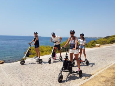 Athens Riviera Trikke Bike Tour & Vouliagmeni Lake - Where you start in Voula, and how the ride begins