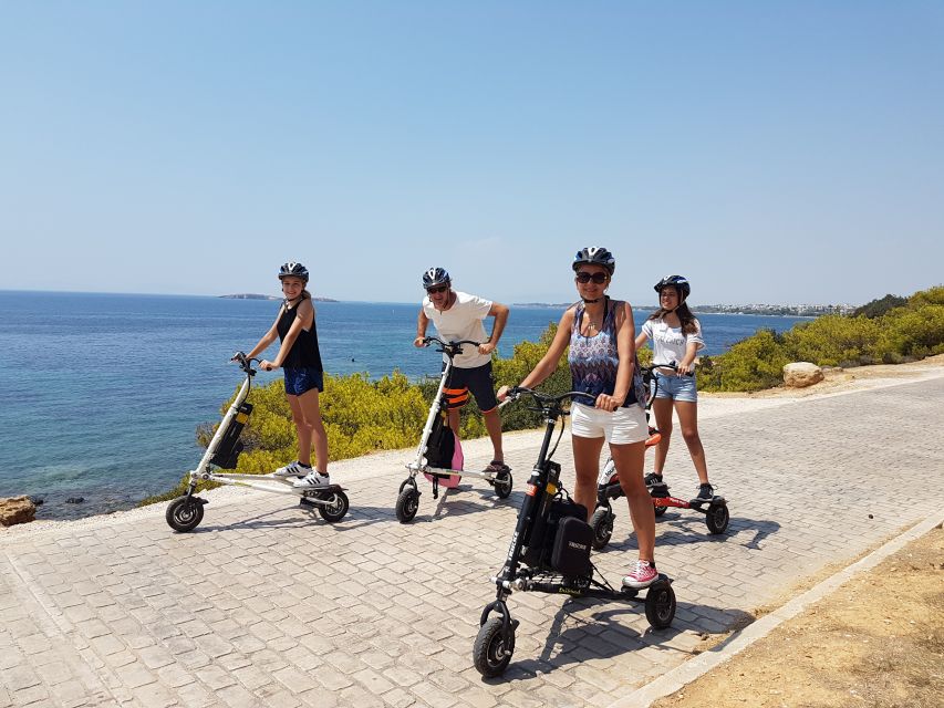 Athens Riviera Trikke Bike Tour & Vouliagmeni Lake - Where you start in Voula, and how the ride begins