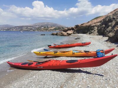 Athens: Sea Kayaking Adventure on the South/East Coast - From Optional Hotel Pickup to the Meeting Point Off the Clock