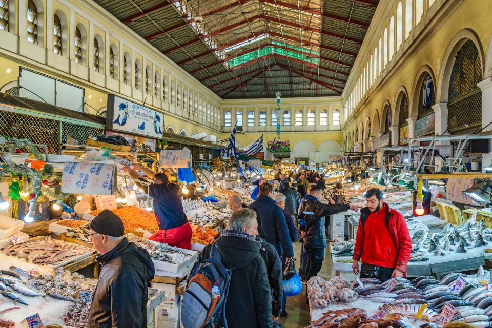 Athens: Street Food Tour Market & City Centre - The Walk Through Central Athens: Landmarks With Context