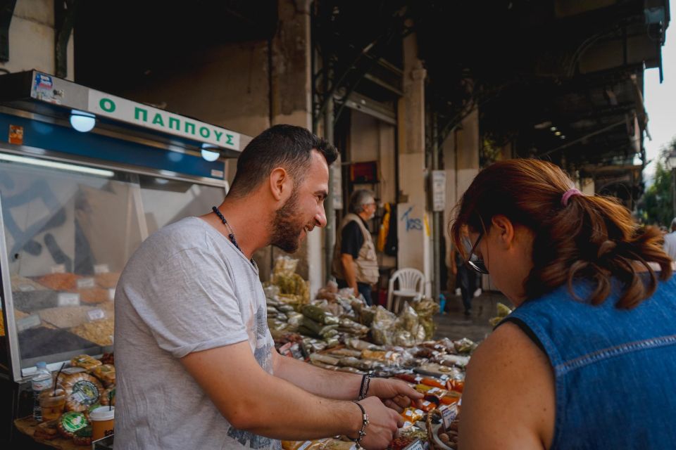 Athens: Tasting workshop and Food Market tour - Getting Oriented at Ethniki Trapeza Bank