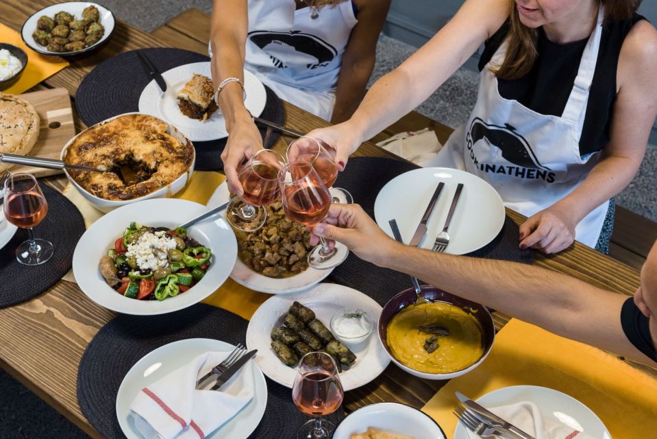 Athens: Traditional Greek Cooking Class with Full Meal - After Class: Email recipes and a real take-home plan