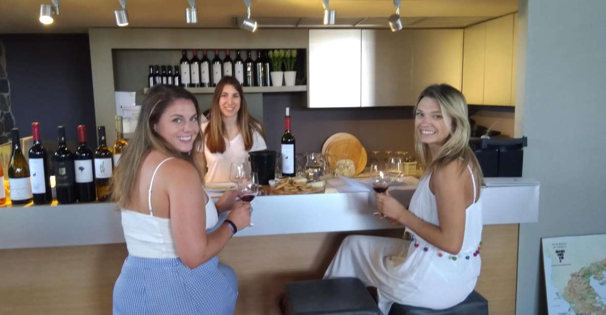 Athens Winery Tour - The 3-Wine Tasting: How the Pairing Works