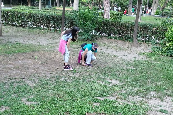 Athens with Kids: Myths & Family Games in the National Garden - What you actually get at the end (gift + garden map)