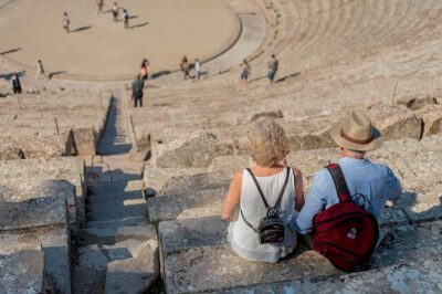 BEST 4-Day CLASSICAL GREECE: Corinth Epidaurus Delphi Meteora - Day 2: Ancient Olympia, the Rion-Antirion Bridge, and two calmer ports