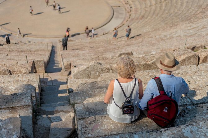 BEST 4-Day CLASSICAL GREECE: Corinth Epidaurus Delphi Meteora - Day 2: Ancient Olympia, the Rion-Antirion Bridge, and two calmer ports