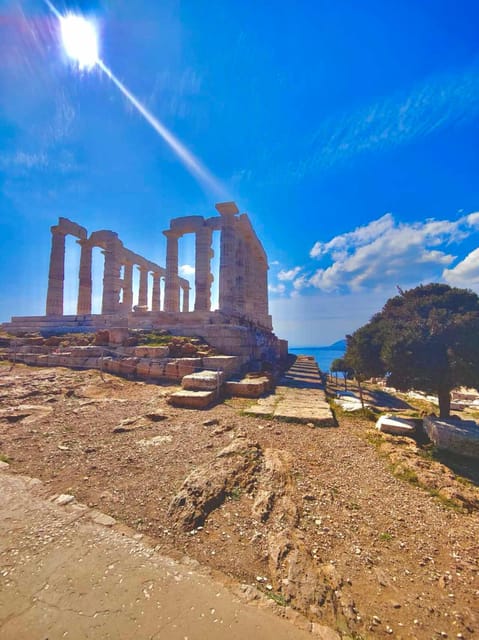 Cape Sounio: Private Sunset Tour to Temple of Poseidon - Lake Vouliagmeni: a short photo stop that adds variety