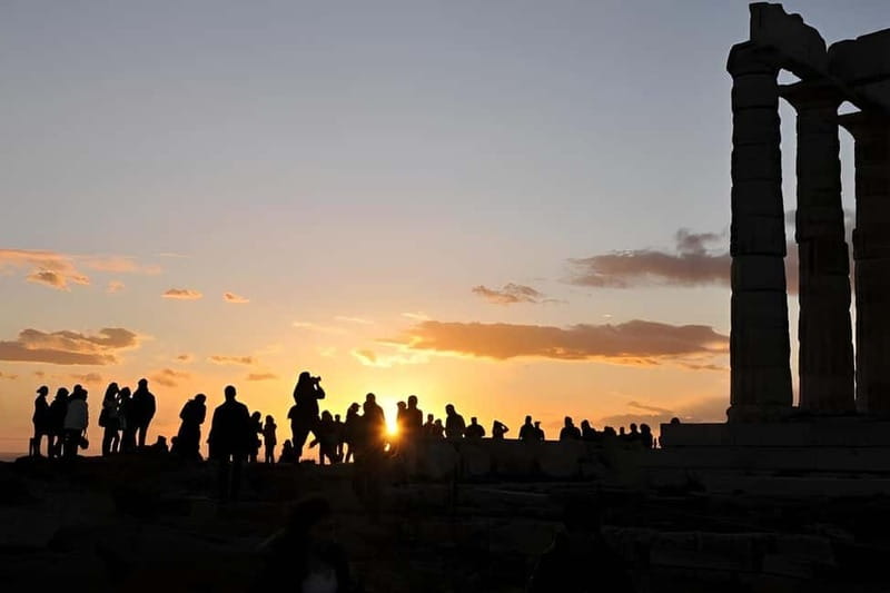 Cape Sounion, Temple of Poseidon,Athens Riviera Private Tour - Cape Sounion: cliffs, sea views, and the sunset setup