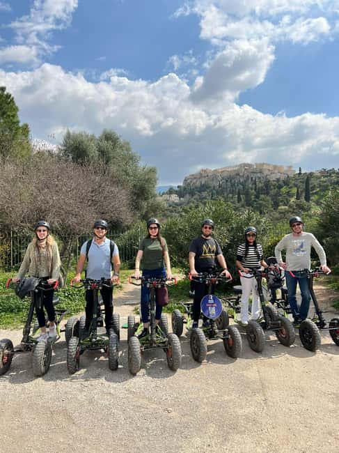 City Tour with EZRaider (4-wheeled) - Up to the Acropolis zone: Dionysiou Areopagitou and Areopagus views